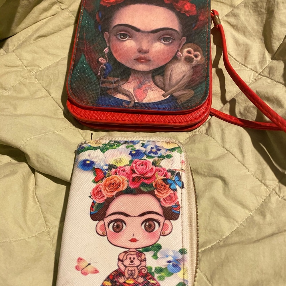 Frida Khalo wallet and crossbody